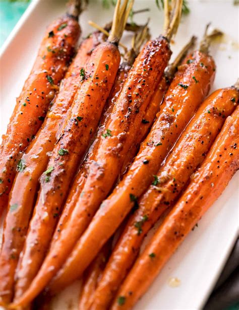 Slow Cooker Glazed Carrots Easy Holiday Side Dish The Chunky Chef