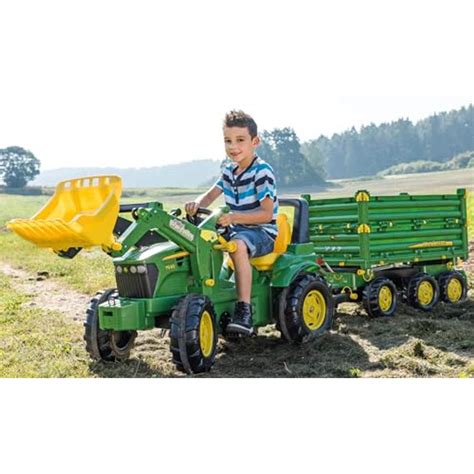 Rolly Toys 125043 rollyMulti Trailer John Deere im Rolly Toys Anhänger