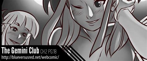 Bvr Webcomic The Gemini Club Ch Pg By Blueversusred Hentai Foundry