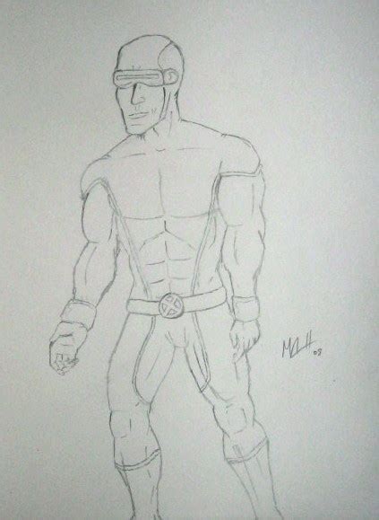 Cyclops Pencil Sketch by DevilishInk on DeviantArt