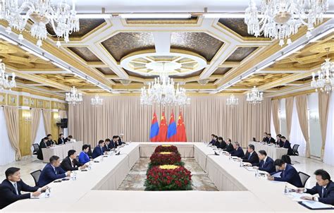 China To Work With Mongolia To Safeguard Sovereignty Independence