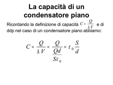 I Condensatori