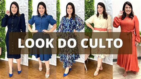 6 SUPER LOOKS PARA CONGREGAR Belly Crente Chic Moda Evangélica