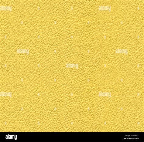 Seamless Yellow Leather Texture Stock Photo Alamy