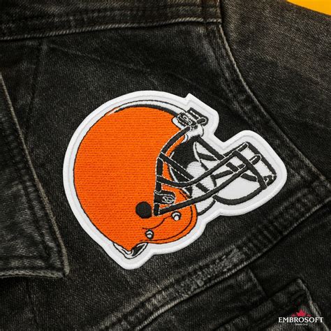 🏈cleveland Browns Patch Nfl Sports Team Emblem Embroidered American