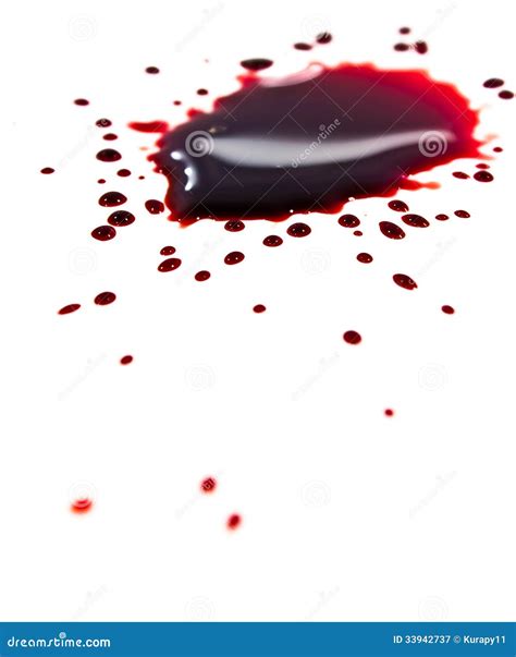 Blood Stains Puddle Stock Image Image Of Creepy Puddle 33942737