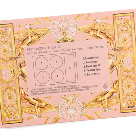 Pat Mcgrath Nude Venus Cheek Palette Review Swatches