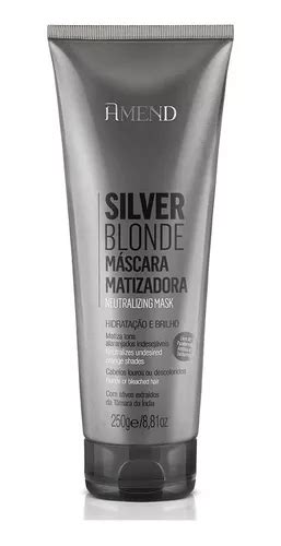 Amend Máscara Matizadora Silver Blonde g Parcelamento sem juros