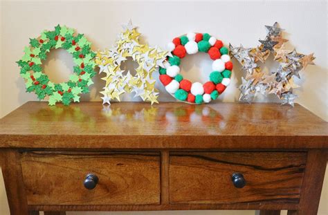 Diy Cardboard Christmas Wreaths 4 Ways A Life With Frills