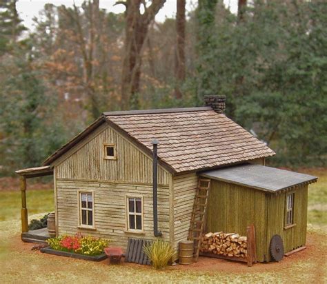 Scale model building, Ho scale buildings, Model train scenery