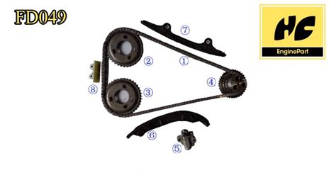 Ford Transit 2 2L MK7 Timing Chain Kit TCK130