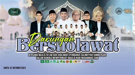 Darungan Bersholawat Bersama Majlis Ta Lim Sholawat