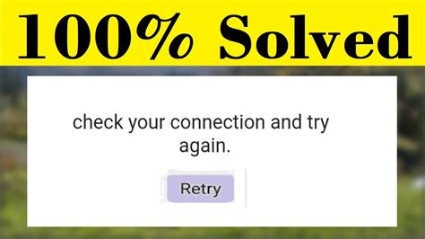 How To Fix Check Your Connections And Try Again Problem In Google