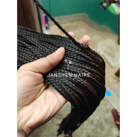 Jual Rambut Sambung Box Braids Hair Extension Rambut Palsu Kepang