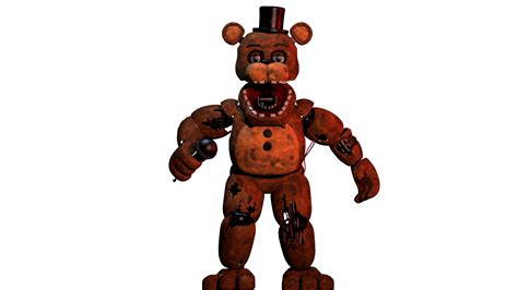 Withered Freddy Render By Funtimefreddofazbear On Deviantart