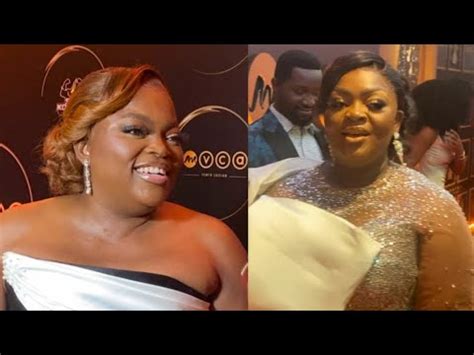 Moment Funke Akindele And Eniola Badmus Meet At AMVCA 2024 YouTube