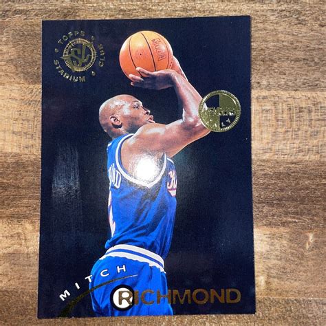 Topps Stadium Club Members Only Mitch Richmond For Sale