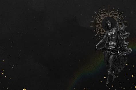 Black Sculpture Nude Woman Psd Premium Psd Rawpixel