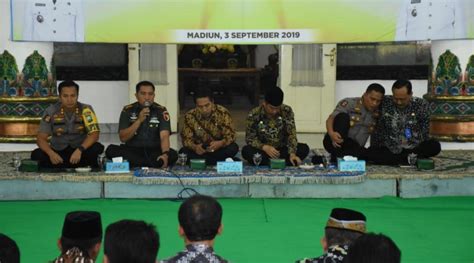 Dandim 0803 Madiun Hadiri Silaturahmi Forkopimda Kota Dan Kabupaten