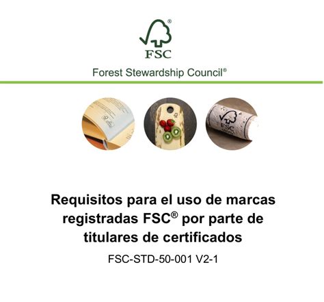 Nueva Versi N Del Est Ndar De Marcas Ya Est En Vigor Fsc Espa A