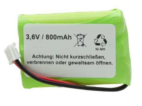 AKKUPACK 3S AAA NiMH LSD 3 6V 800mAh