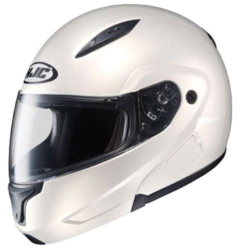 Find New Hjc Cl Max Ii 2 Pearl White Motorcycle Helmet Medium M Md Med