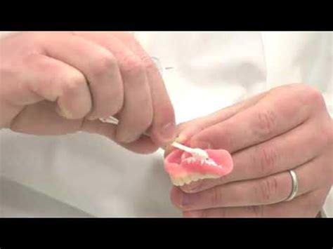 How To Remove Denture Adhesive From Gums Youtube