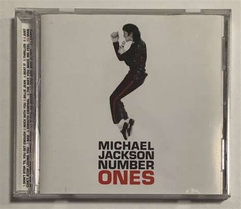 MICHAEL JACKSON Number Ones CD 2003 Epic EBay