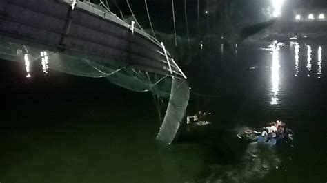 Reopened A Week Ago Morbi Bridge Was Overcrowded What Led To Tragedy