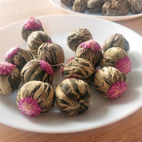 Herbata Kwitnąca Flower Lichi Ball 100 G Ok 10 Kulek