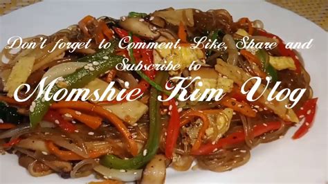 How To Make Japchae Easy Japchae Recipe Youtube