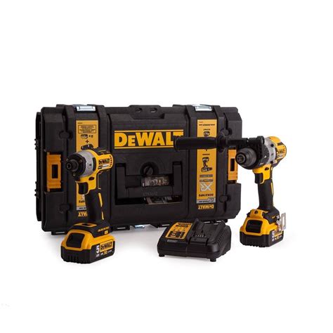 Dewalt Dck P V B Rstel S Combi Drill Og Slagtrekker X Ah