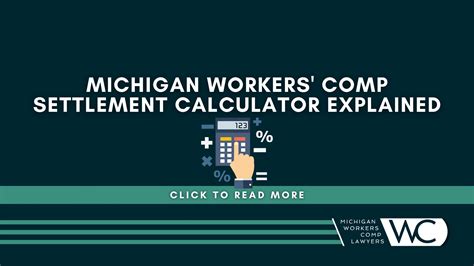 Michigan Workers Comp Settlement Calculator Explained