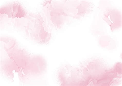 Elegante Fondo De Acuarela Pintado A Mano Rosa Pastel Vector