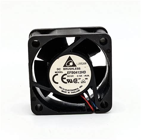 Efb Hd Size X X Mm Dc V A Rpm Brushless Air Cooling