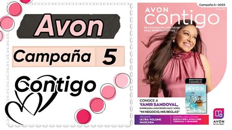 Avon Contigo Campaña 5 2023 aravonfamily avonméxico YouTube