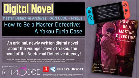 Master Detective Archives Rain Code Bonus Digital Novel Detailed Gematsu