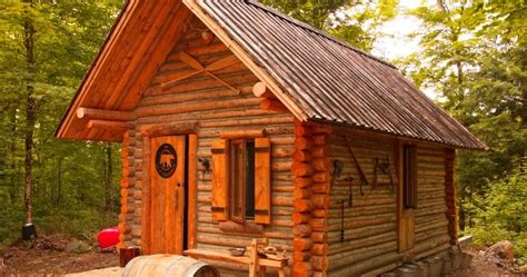 Off Grid Log Cabin TIMELAPSE Built By ONE MAN In Canadian Wilderness!