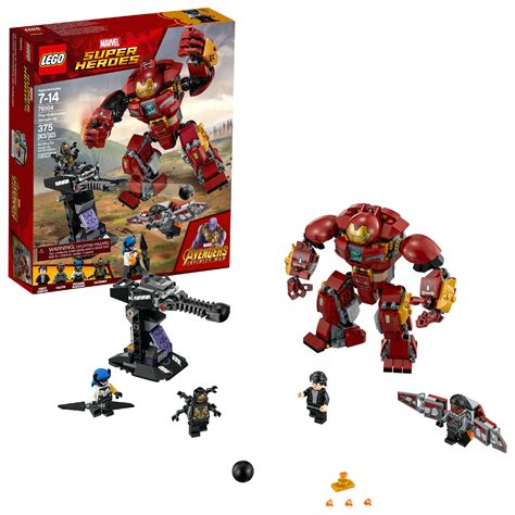 LEGO Marvel Super Heroes Avengers: Infinity War The Hulkbuster Smash-Up ...