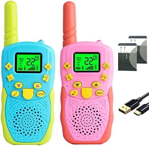 Talkie Walkie Longue Port E Pcs Nxgket Enfants Adultes