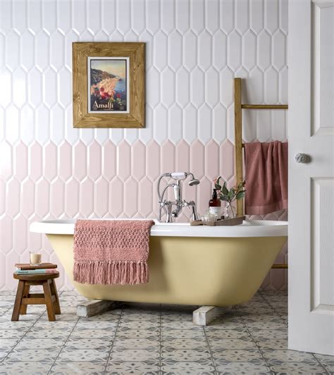 5 Fabulous Pink Bathroom Tile Ideas That Nail 2021s Biggest Interior