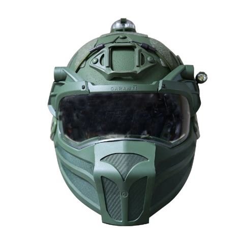 Ballistic Protective Hard Mandible For Mid Cut Model Helmets Garanti