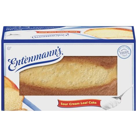 Entenmann S Sour Cream Pound Loaf Cake 14 Oz Instacart