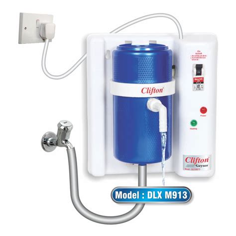 Clifton Instant Portable Geyser Dlx M Blue Geysers