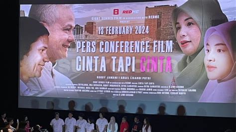 Film Kisah Cinta Ganjar Atikoh Diluncurkan Di Masa Tenang Pilpres