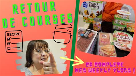 Retour De Courses A Compl Te Les Retours De Courses Des Weekly