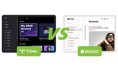 Tidal And Apple Music Comparison What Are The Differences Sidify