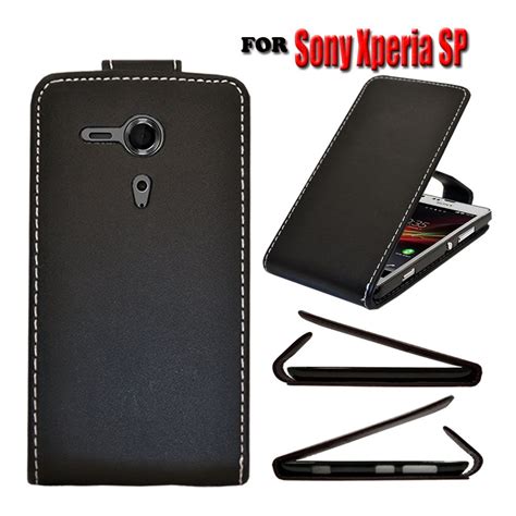 5 COLOUR PU LEATHER FLIP CASE COVER FOR SONY ERICSSON XPERIA SP MOBILE