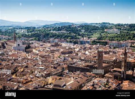 Florence Panoramic View Stock Photo Alamy