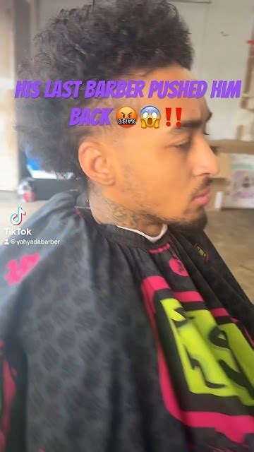 ‼️‼️dont Let Everyone Play In Yo Headpush Backed😱🤬fypシ Femalebarber